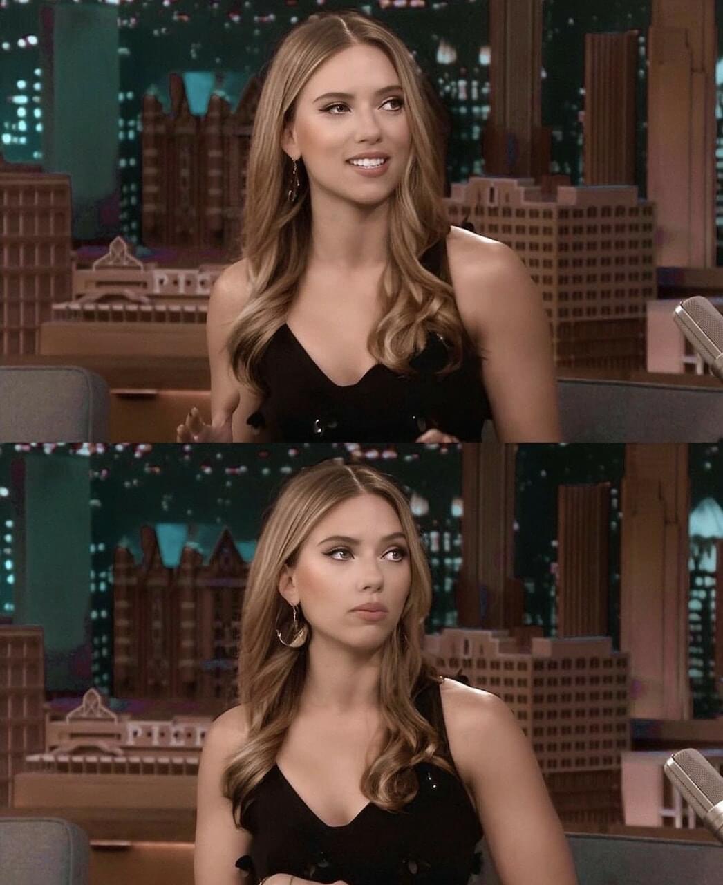 High Quality Scarlett Johansson Blank Meme Template