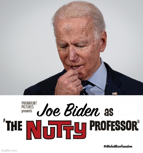 Joe Biden The Nutty Professor | image tagged in joe biden | made w/ Imgflip meme maker