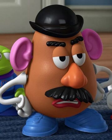 High Quality Mr. Potato Head When She Says You Can Only Put The Head In Blank Meme Template