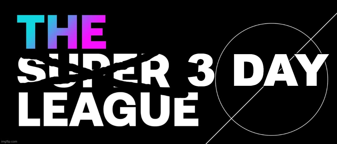 THE 3 DAY LEAGUE |  3 DAY | image tagged in super smash bros ultimate x blank | made w/ Imgflip meme maker