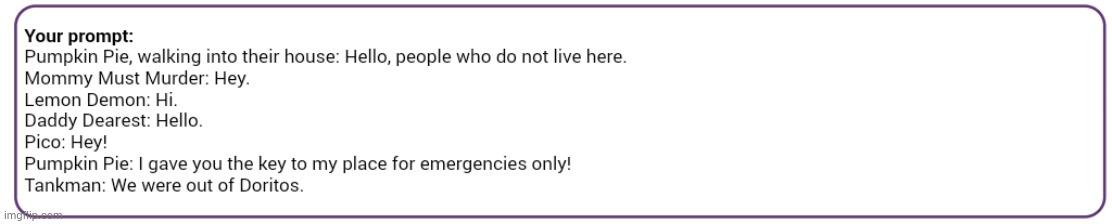 Tankman being a scumbag #1 | made w/ Imgflip meme maker