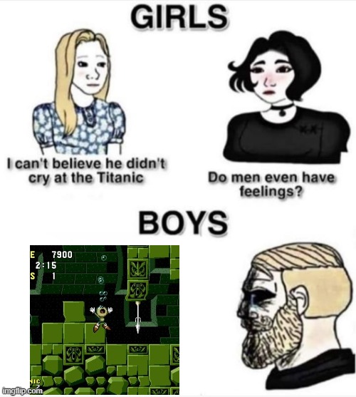 sadge ;( | image tagged in do men even have feelings | made w/ Imgflip meme maker