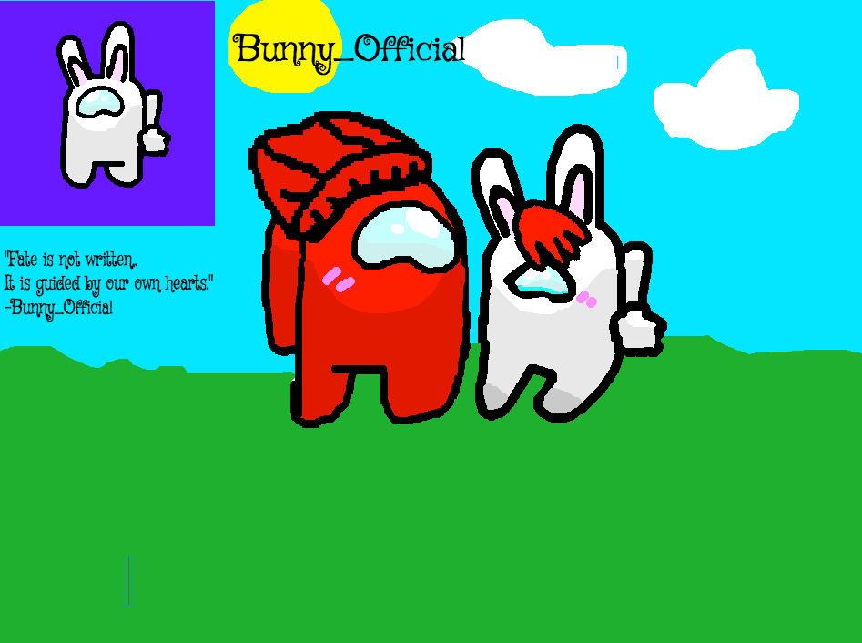 Bunny_Official Announcement Template Blank Meme Template