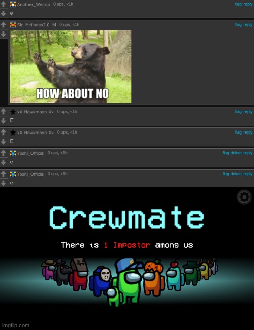 image tagged in among us crewmate | made w/ Imgflip meme maker