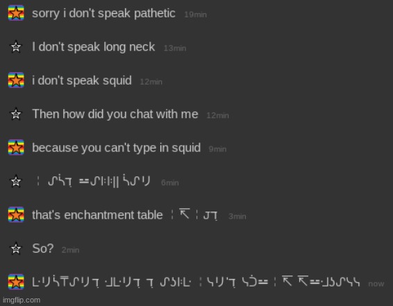 completely normal conversation | made w/ Imgflip meme maker
