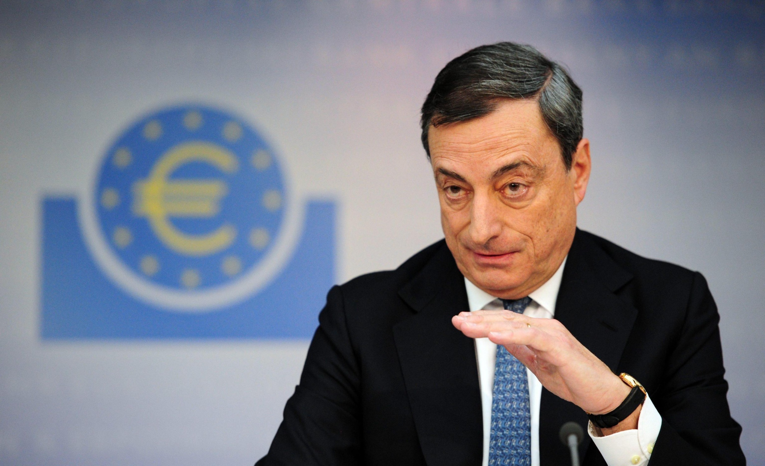 High Quality Mario Draghi Blank Meme Template