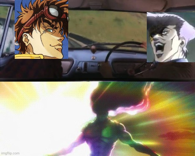 Part 2 ending be like | image tagged in tom chasing harry and ron weasly,jojo | made w/ Imgflip meme maker