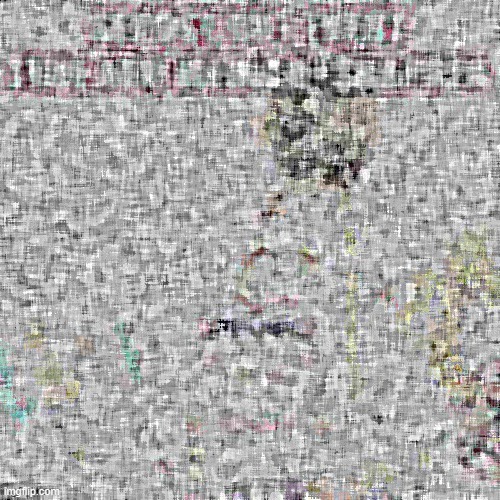 Repsot but add medain+sharpen | made w/ Imgflip meme maker