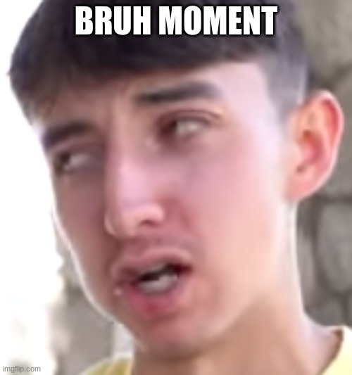 BRUH MOMENT |  BRUH MOMENT | image tagged in bruh,bruh moment | made w/ Imgflip meme maker