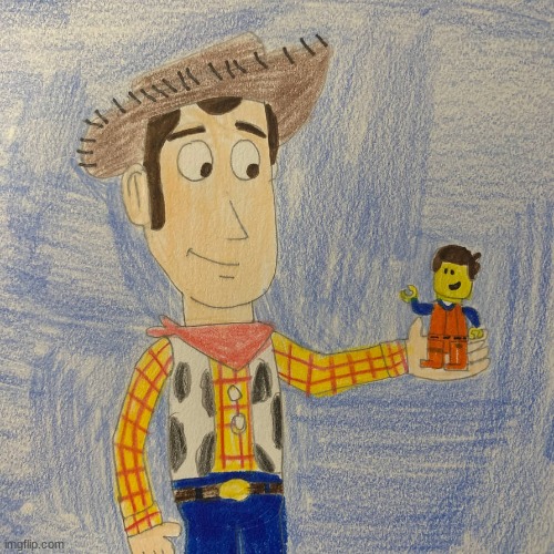 Emmet and woody | made w/ Imgflip meme maker