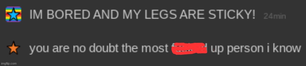 fricked... FRICKED | image tagged in msmg | made w/ Imgflip meme maker