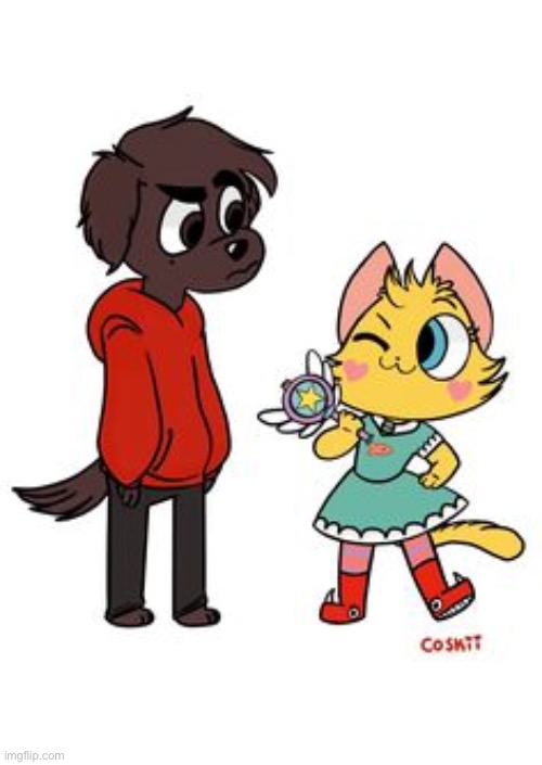 Awe so cute >w< (not my art) | image tagged in furry memes,star vs the forces of evil,adorable | made w/ Imgflip meme maker