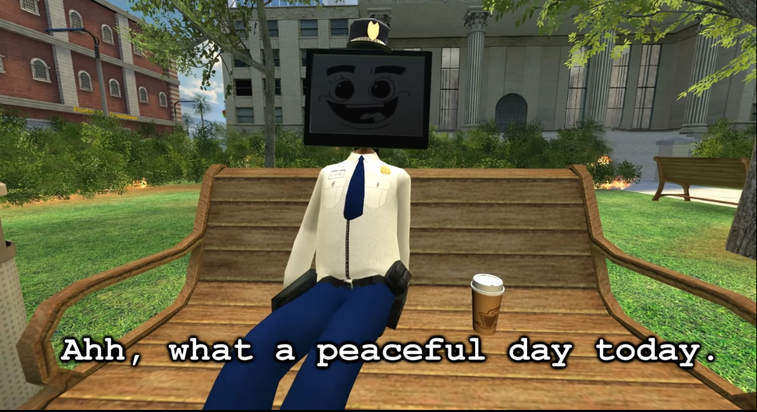 High Quality What a peaceful day today Blank Meme Template
