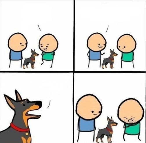 High Quality does your dog bite blank Blank Meme Template