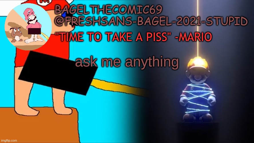 e | ask me anything | image tagged in announcement thing 10 | made w/ Imgflip meme maker