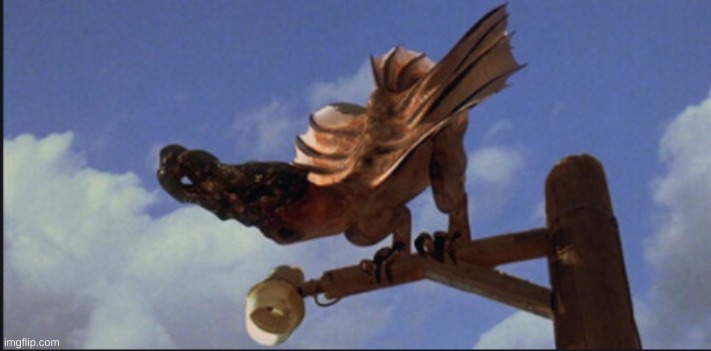While your walking through perfection valley, you see this, rearing up to attack from a street light. | image tagged in rear blaster | made w/ Imgflip meme maker