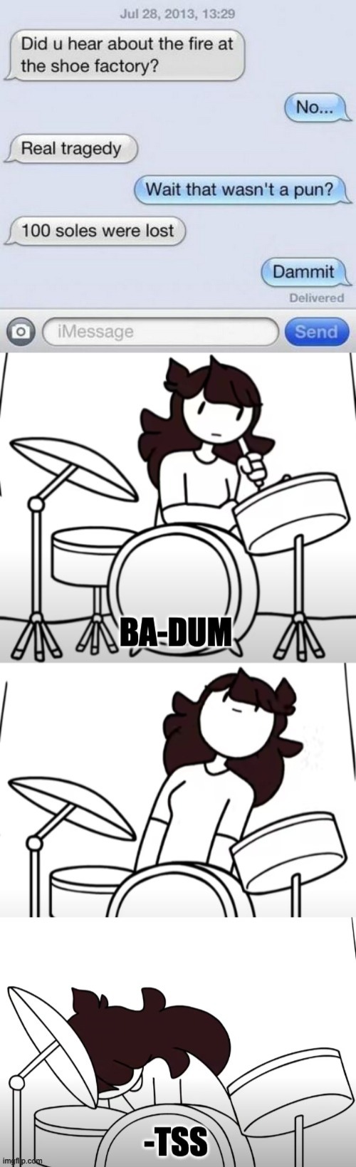 image tagged in jaiden ba-dum-tss | made w/ Imgflip meme maker