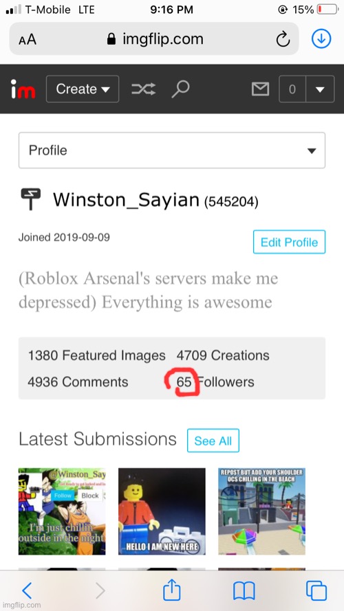 Wow guess I hit 65 followers | made w/ Imgflip meme maker