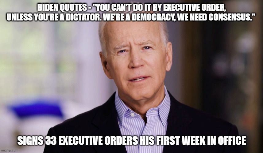 list of executive orders by biden