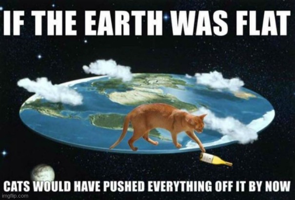EY YO FLAT EARTHERS!!! | image tagged in flat earthers,dislike | made w/ Imgflip meme maker