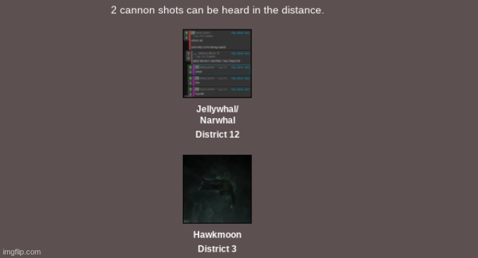 Day #4: Fallen Tributes #4(R.I.P NARWHAL AND HAWKMOON) | made w/ Imgflip meme maker