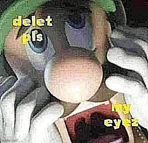 Luigi reaction image (Super Smash Bros. Ultimate) | image tagged in super smash bros,luigi,delet this | made w/ Imgflip meme maker