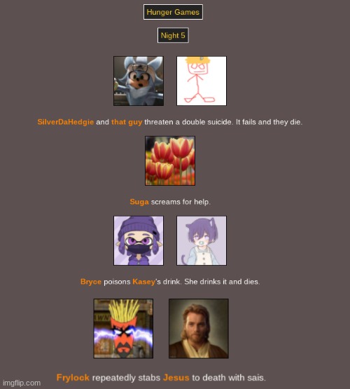 Night #5 | made w/ Imgflip meme maker