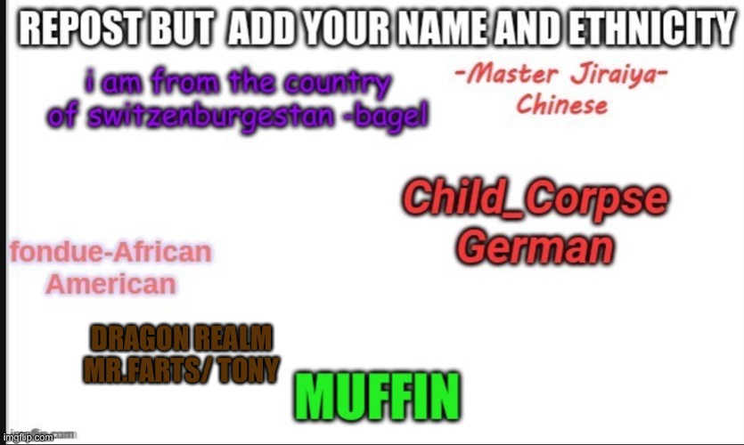 I’m 64% dragon proven by ancestry.com | DRAGON REALM
MR.FARTS/ TONY | image tagged in funny meme | made w/ Imgflip meme maker