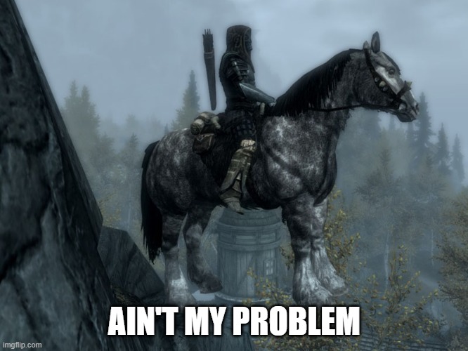 Skyrim Horse Imgflip