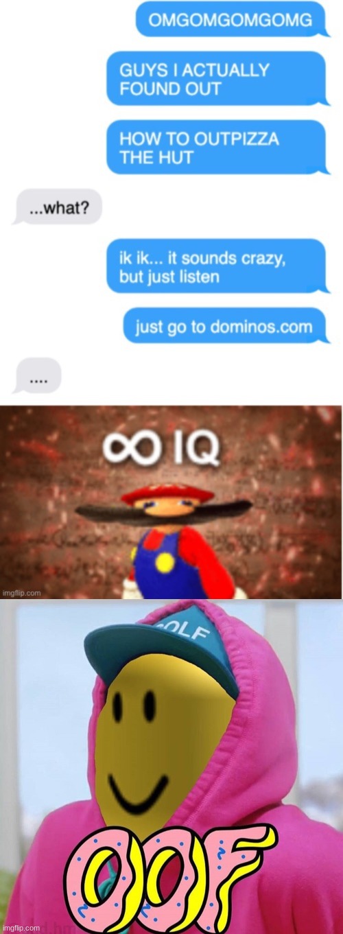 OOF | image tagged in roblox oof | made w/ Imgflip meme maker