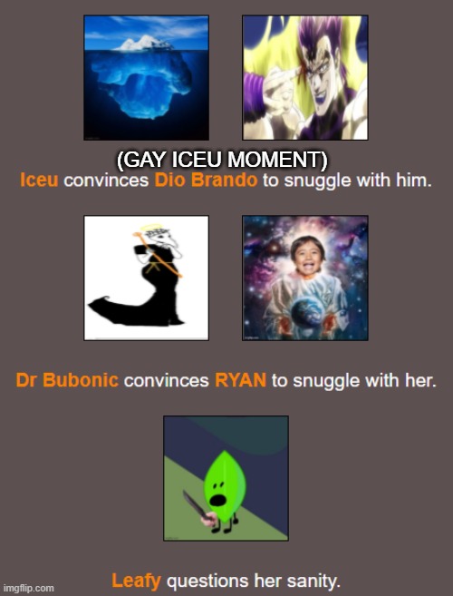 (GAY ICEU MOMENT) | made w/ Imgflip meme maker