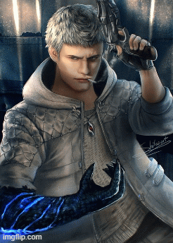 Nero | image tagged in dmc5,fanart | made w/ Imgflip images-to-gif maker