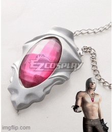 Dante Pendant DMC3 | image tagged in dmc3,pendant of dante | made w/ Imgflip images-to-gif maker