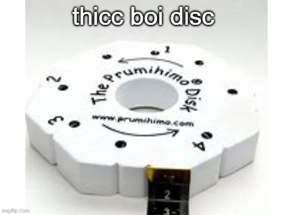 discc |  thicc boi disc | image tagged in thicc discc | made w/ Imgflip meme maker