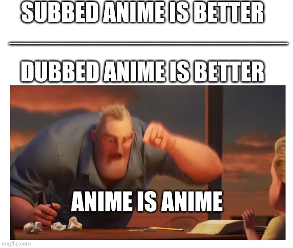 Anime is Anime - Imgflip