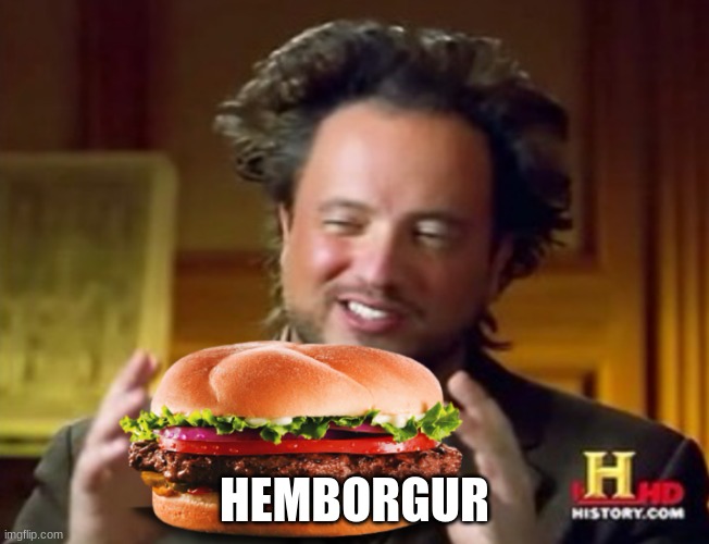 Mr history hamburger  | HEMBORGUR | image tagged in mr history hamburger | made w/ Imgflip meme maker