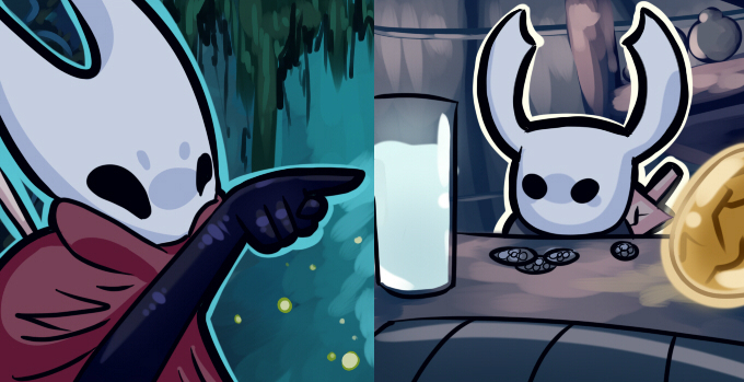 High Quality Hollow knight woman screaming Blank Meme Template