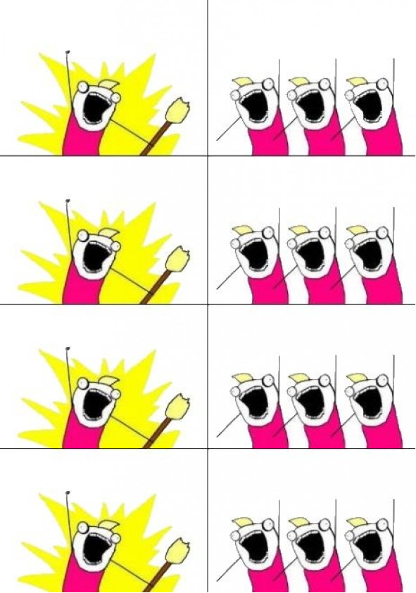 que queremos Blank Meme Template