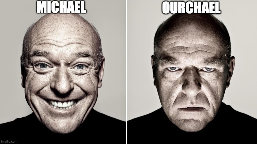 When you name your child a communist name | MICHAEL; OURCHAEL | image tagged in dean norris's reaction,communism,hank schrader,memes,dankmemes,fun | made w/ Imgflip meme maker