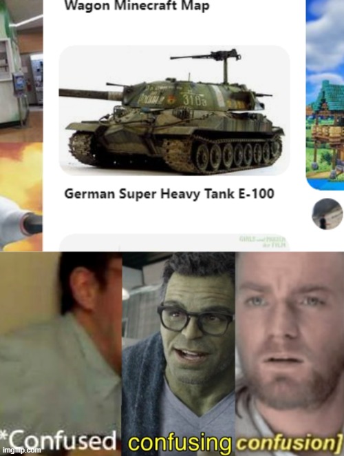 Found this on Pinterest | image tagged in confused confusing confusion,ww2,tank,visible confusion,confused screaming,memes | made w/ Imgflip meme maker