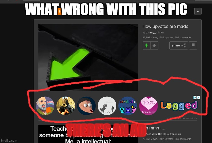 what | WHAT WRONG WITH THIS PIC; THERE'S AN AD | image tagged in hot | made w/ Imgflip meme maker