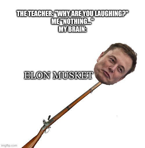 My god- | image tagged in what have i done,elon musket | made w/ Imgflip meme maker