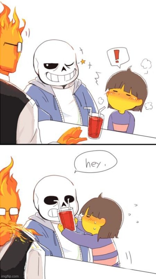 to be fair, i've never seen sans with his mouth open before | image tagged in memes,undertale | made w/ Imgflip meme maker