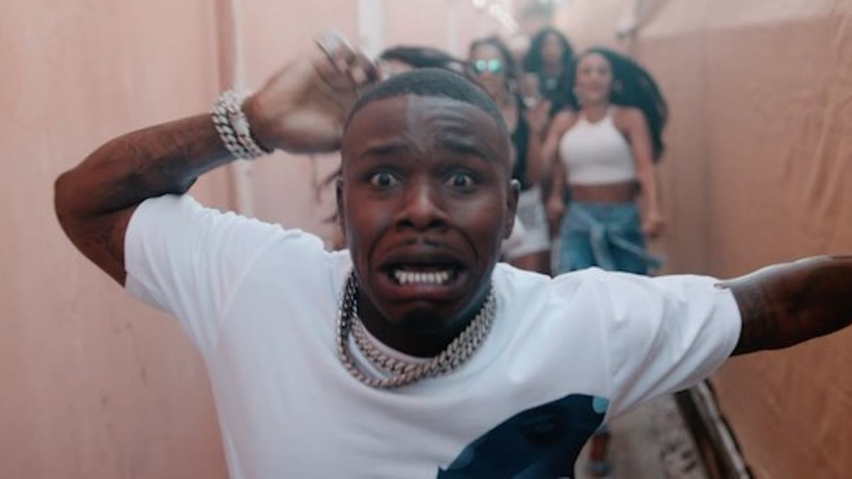 scared DaBaby Blank Meme Template