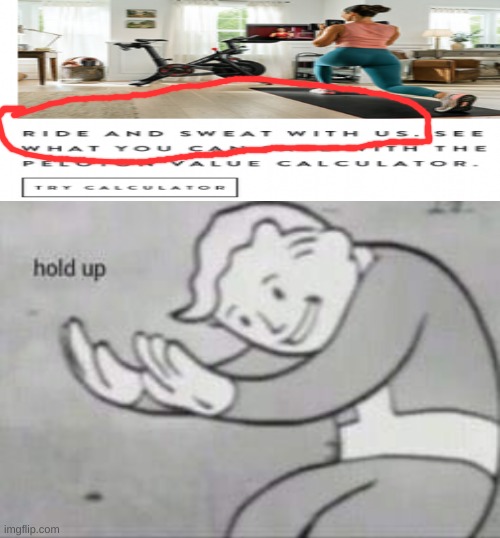 wtf | image tagged in fallout hold up with space on the top | made w/ Imgflip meme maker