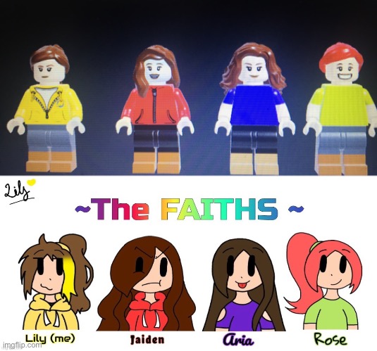 The faiths but it’s created in lego | made w/ Imgflip meme maker