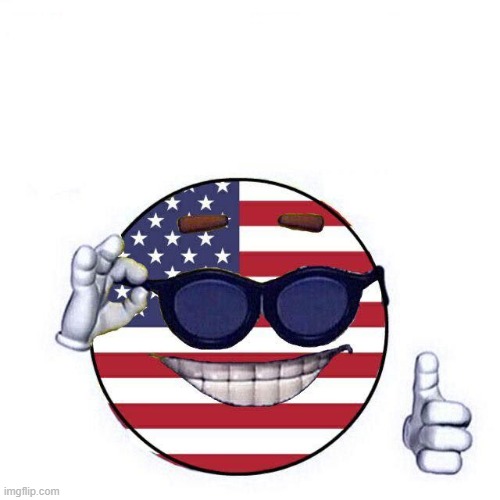 Cool America Ball | image tagged in cool america ball | made w/ Imgflip meme maker