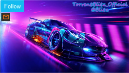 TorrentBlitz_Official Neon car temp Blank Meme Template
