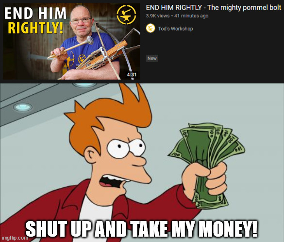 I got it first. | SHUT UP AND TAKE MY MONEY! | image tagged in memes,shut up and take my money fry | made w/ Imgflip meme maker