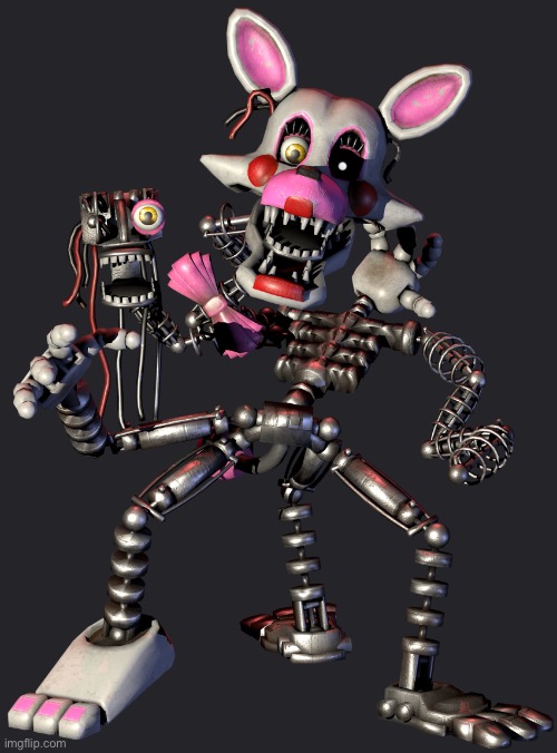 Nobody: My wired ear buds when I look away: | image tagged in mangle,fnaf,relatable,nobody absolutely no one | made w/ Imgflip meme maker
